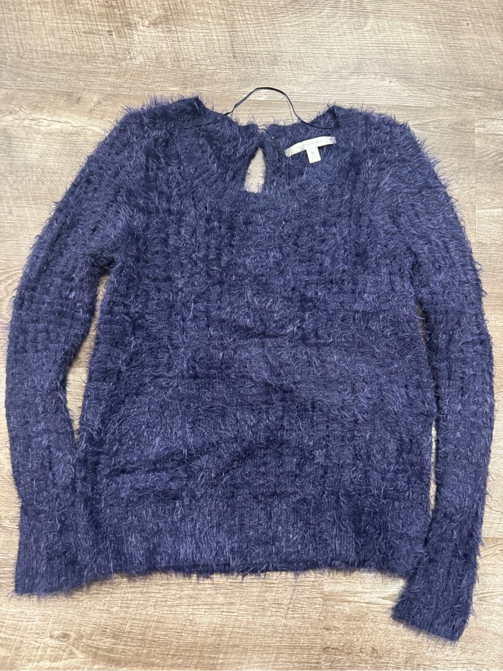 LC Lauren Conrad Fuzzy Crewneck Sweater Size Medium